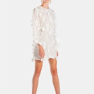 Mestiza Flora White Mini Dress